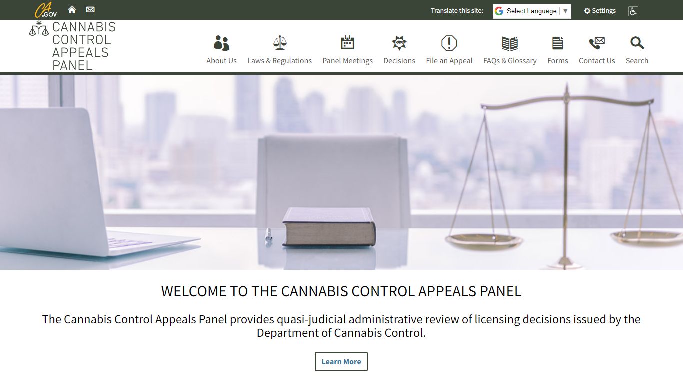 Cannabis Control Appeals Panel - California
