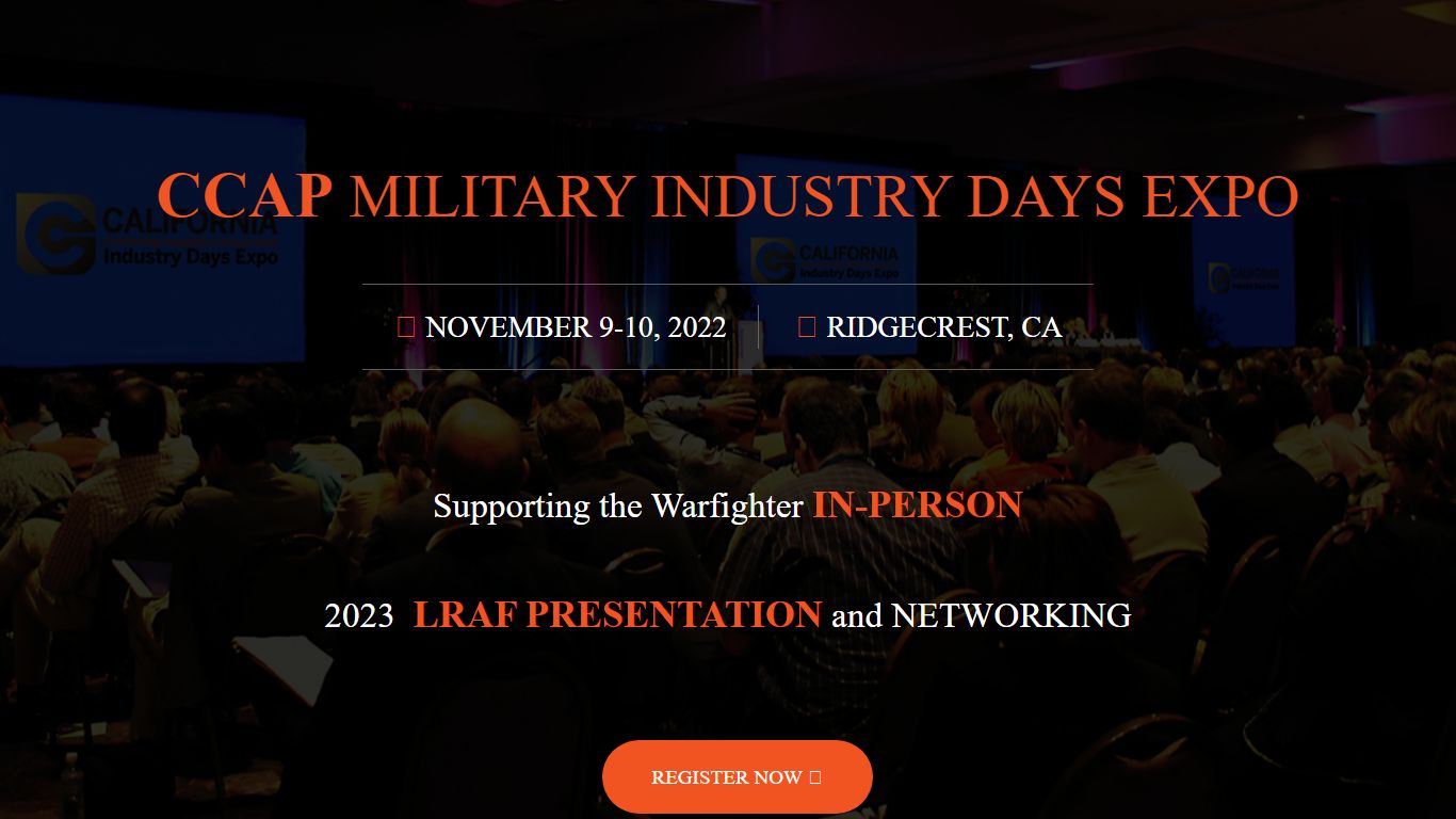 California CCAP Industry Days Expo | Military Contracting Opportunities ...